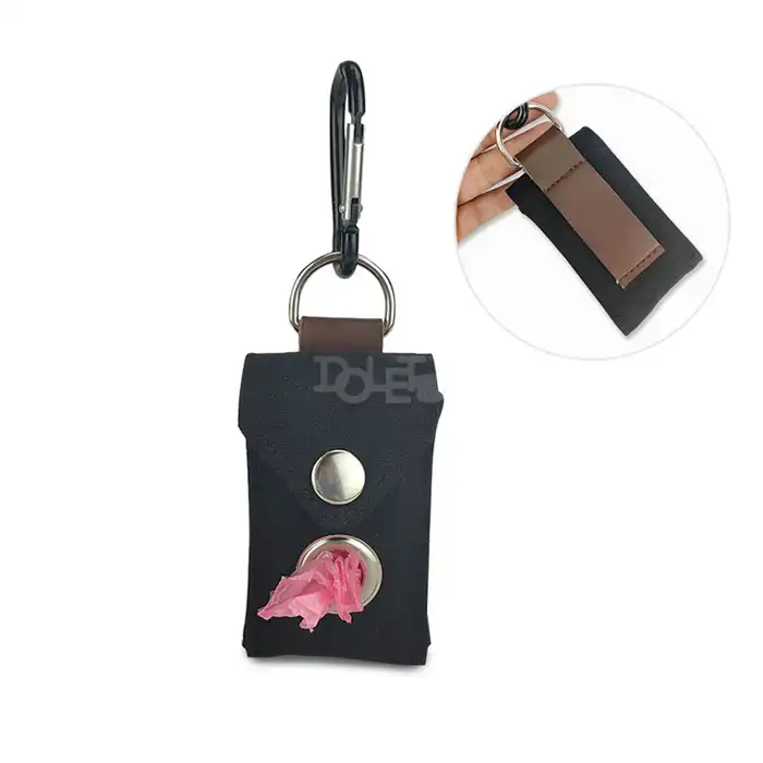 Canvas Dog Poop Bags Dispensers